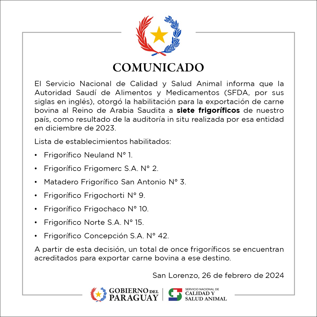 La carne paraguaya incrementará su participación en el mercado Saudita | Análisis Macro | 5Días