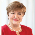 Kristalina Georgieva  Directora Gerente del Fondo Monetario Internacional.